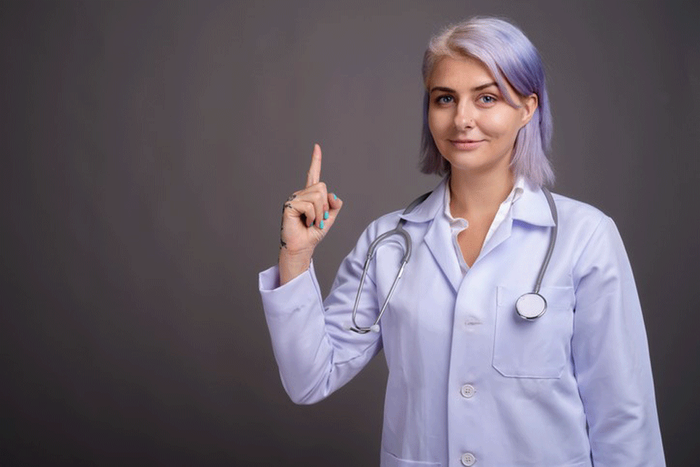 Doctors with colored hair: Can docs wear their hair any way they want?